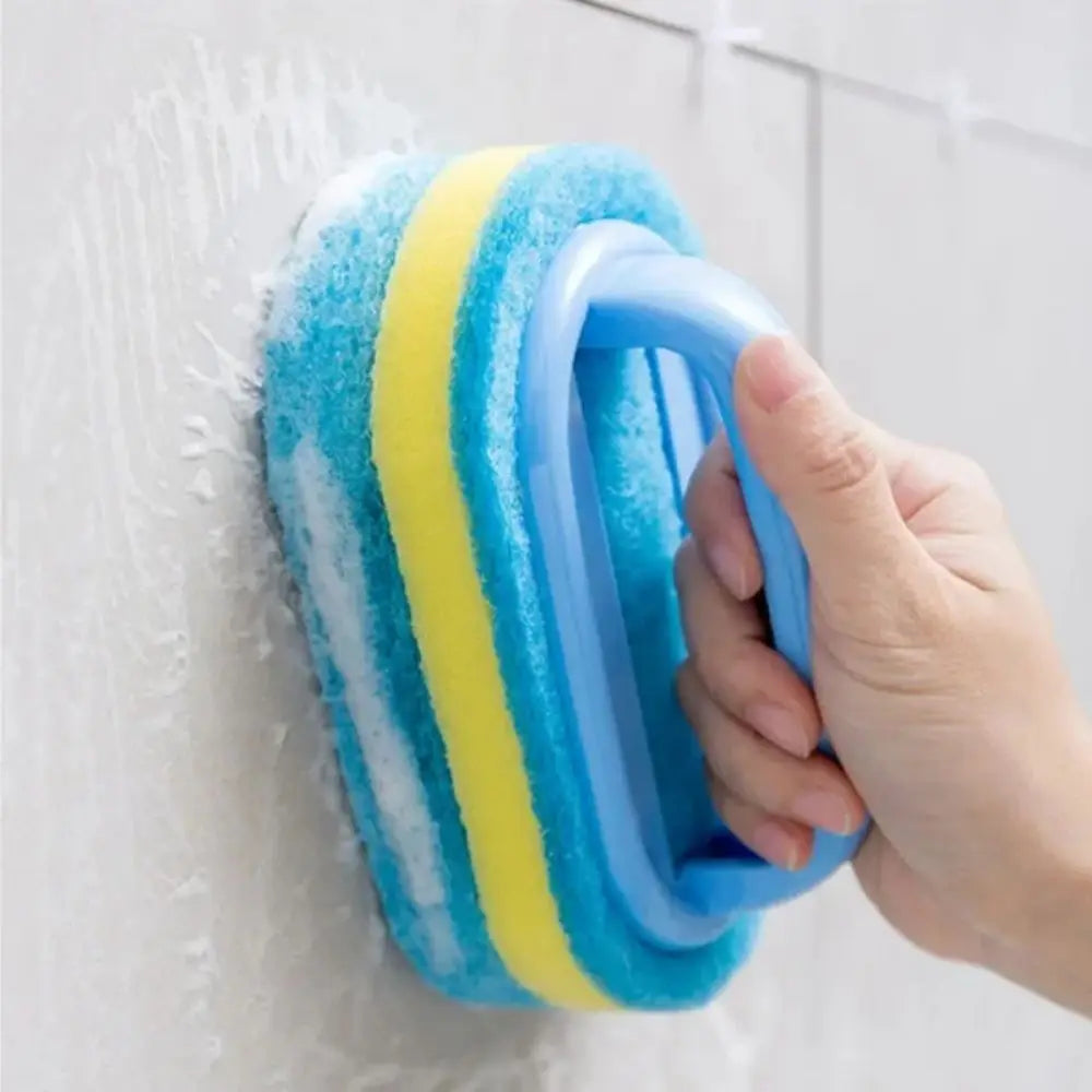 Esponja de Limpieza con Mango Ergonómico – Antihongos, Multiusos para Cocina y Baño
